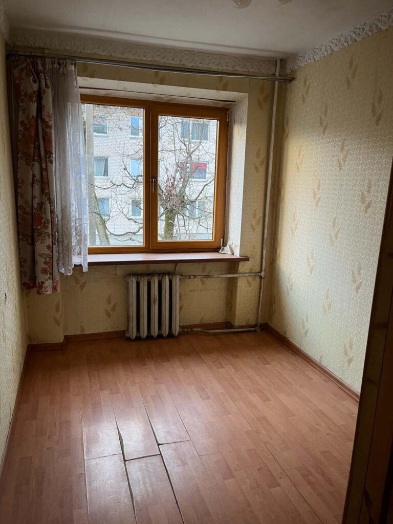 Kambarys prieš darbus